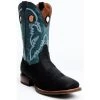 Buy 🔔 Dan Post Men's Leon Crazy Horse Performance Leather Western Boot - Broad Square Toe Black/blue ⌛ -western boots Shop unnamed file 1009