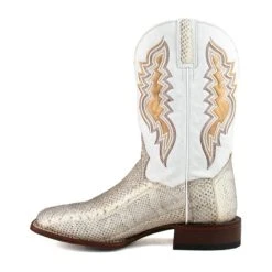 Cheap 💯 Dan Post Men's Exotic Water Snake Western 🥾 Boots - Broad Square Toe Natural 🛒 -western boots Shop unnamed file 1067