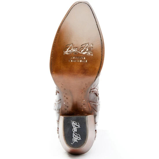 Hot Sale โ๏ธ Dan Post ๐ฉ Women's Exotic Crocodile Leather Western ๐ฅพ Boots - Snip Toe Brown ๐ 9 Hot Sale โ๏ธ Dan Post ๐ฉ Women's Exotic Crocodile Leather Western ๐ฅพ Boots - Snip Toe Brown ๐ - Image 7