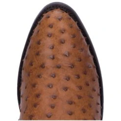 Best Pirce ✨ Dan Post Men's Tempe Full Quill Ostrich Cowboy 🥾 Boots - Medium Toe Saddle Tan ⭐ -western boots Shop unnamed file 1084