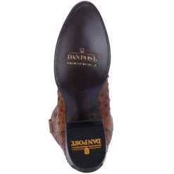 Best Pirce ✨ Dan Post Men's Tempe Full Quill Ostrich Cowboy 🥾 Boots - Medium Toe Saddle Tan ⭐ -western boots Shop unnamed file 1085