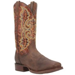 Brand new 💯 Dan Post Men's Bullhead Crackle Western 🥾 Boots - Broad Square Toe Rust Copper 🎉