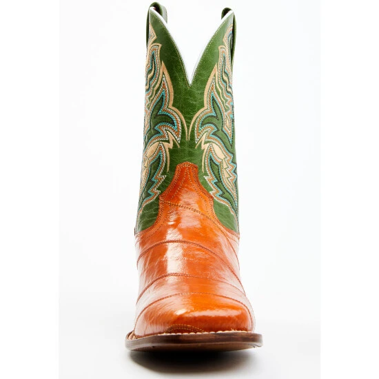 Brand new ๐ Dan Post Men's Camel Eel Exotic Western ๐ฅพ Boots - Broad Square Toe Multi ๐ 6 Brand new ๐ Dan Post Men's Camel Eel Exotic Western ๐ฅพ Boots - Broad Square Toe Multi ๐ - Image 4