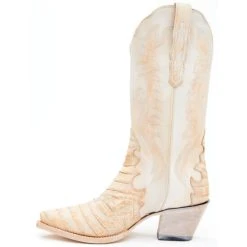 Cheapest 🎉 Dan Post 👩 Women's Peach Caiman Print Western 🥾 Boots - Snip Toe ⭐ -western boots Shop unnamed file 114