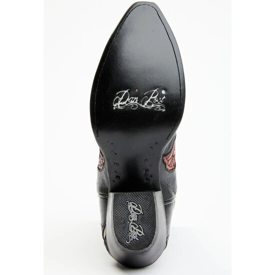 Deals π Dan Post π© Women's Alyssia Floral Leather Tall Western π₯Ύ Boots - Snip Toe Black 𧨠9 Deals π Dan Post π© Women's Alyssia Floral Leather Tall Western π₯Ύ Boots - Snip Toe Black 𧨠- Image 7