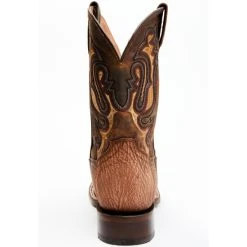 Cheap 🎁 Dan Post Men's Shark Suede Coganc Exotic Western 🥾 Boots - Broad Square Toe Cognac 🔥 -western boots Shop unnamed file 129