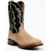 Best Sale 🛒 Dan Post Men's Hand Ostrich Quill Western 🥾 Boots - Broad Square Toe White 🤩 -western boots Shop unnamed file 132