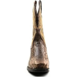 Brand new 🌟 Dan Post Men's Kauring Snake Exotic Western 🥾 Boots - Square Toe Brown ❤️ -western boots Shop unnamed file 14