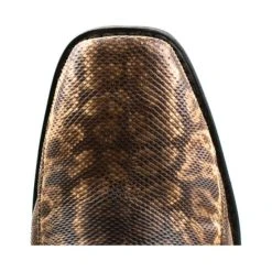 Brand new 🌟 Dan Post Men's Kauring Snake Exotic Western 🥾 Boots - Square Toe Brown ❤️ -western boots Shop unnamed file 16