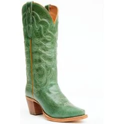 Brand new 😀 Dan Post 👩 Women's Rope Dream Western 🥾 Boots - Snip Toe Green 💯
