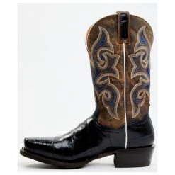 Best reviews of 😍 Dan Post Men's Eel Exotic Blue Western 🥾 Boots - Square Toe Multi 😍 -western boots Shop unnamed file 248