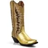 Brand new 🤩 Dan Post 👩 Women's Eel Exotic Western Boot - Snip Toe Gold ✔️ -western boots Shop unnamed file 312