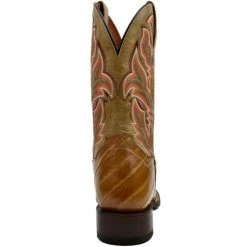 Deals ✔️ Dan Post Men's Eel Exotic Western 🥾 Boots - Broad Square Toe Brown 😉 -western boots Shop unnamed file 374