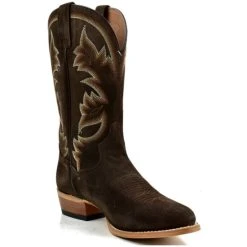 Discount 😉 Dan Post Men's Becker Western 🥾 Boots - Round Toe Dark Brown ✨