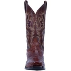 Cheapest 👏 Dan Post Men's Bayou Exotic Caiman Western 🥾 Boots - Square Toe Brown 👏 -western boots Shop unnamed file 438