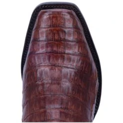Cheapest 👏 Dan Post Men's Bayou Exotic Caiman Western 🥾 Boots - Square Toe Brown 👏 -western boots Shop unnamed file 439