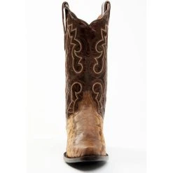 Cheap 🤩 Dan Post 👩 Women's Karung Exotic Snake Western 🥾 Boots - Snip Toe Brown ⭐ -western boots Shop unnamed file 451