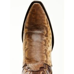 Cheap 🤩 Dan Post 👩 Women's Karung Exotic Snake Western 🥾 Boots - Snip Toe Brown ⭐ -western boots Shop unnamed file 453