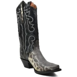 Dan Post Shop 14 Brand new 🌟 Dan Post 👩 Women's Karung Snake Black Exotic Western Boot - Snip Toe 💯