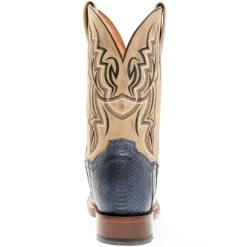 Hot Sale 😍 Dan Post Men's Exotic Snake Skin Western 🥾 Boots - Broad Square Toe Brown 🤩 -western boots Shop unnamed file 473