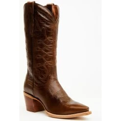 Budget 🌟 Dan Post 👩 Women's Rope Dream Western 🥾 Boots - Snip Toe Dark Brown 👍
