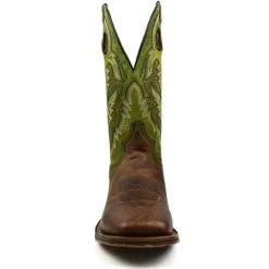 Flash Sale 🎁 Dan Post Men's Leon Crazy Horse Green Performance Leather Western Boot - Broad Square Toe 🔔 -western boots Shop unnamed file 598