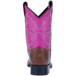 Discount 👏 Dan Post 👧 Girls' 9" Punky Western 🥾 Boots - Wide Square Toe Tan ⌛ -western boots Shop unnamed file 628