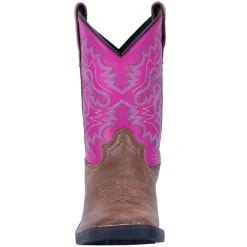 Discount 👏 Dan Post 👧 Girls' 9" Punky Western 🥾 Boots - Wide Square Toe Tan ⌛ -western boots Shop unnamed file 629