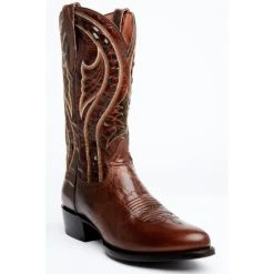 Deals 😍 Dan Post Men's Swirled Embroidery Western 🥾 Boots - Medium Toe Pecan 🔥