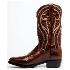 Deals 😍 Dan Post Men's Swirled Embroidery Western 🥾 Boots - Medium Toe Pecan 🔥 -western boots Shop unnamed file 683