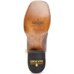 Cheapest 😍 Dan Post Men's Exotic Snake Western 🥾 Boots - Broad Square Toe Brown 🔥 -western boots Shop unnamed file 715