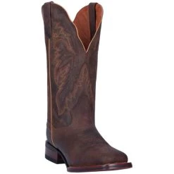 Cheap 👏 Dan Post 👩 Women's Brown Western 🥾 Boots - Broad Square Toe 🔥