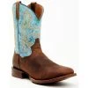 Best Pirce ⭐ Dan Post Men's Performance Western 🥾 Boots - Broad Square Toe Blue 🔥 -western boots Shop unnamed file 731