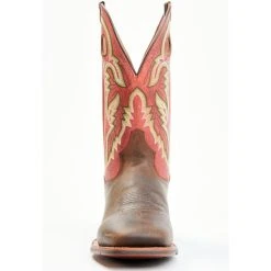Best Sale 👏 Dan Post Men's Leon Red Top Western 🥾 Boots - Broad Square Toe ⌛ -western boots Shop unnamed file 786