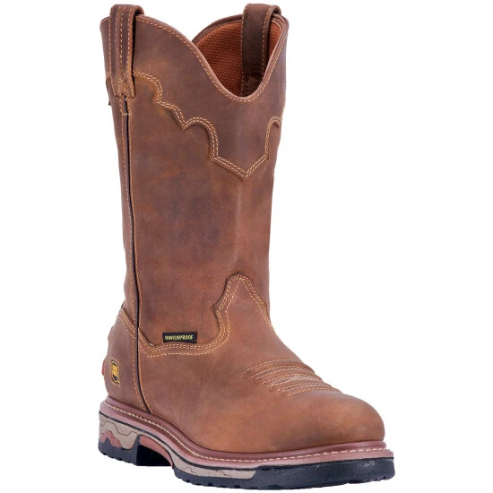 Deals ๐ฏ Dan Post Men's Journeyman Waterproof Work ๐ฅพ Boots - Round Toe Brown โ 3 Deals ๐ฏ Dan Post Men's Journeyman Waterproof Work ๐ฅพ Boots - Round Toe Brown โ