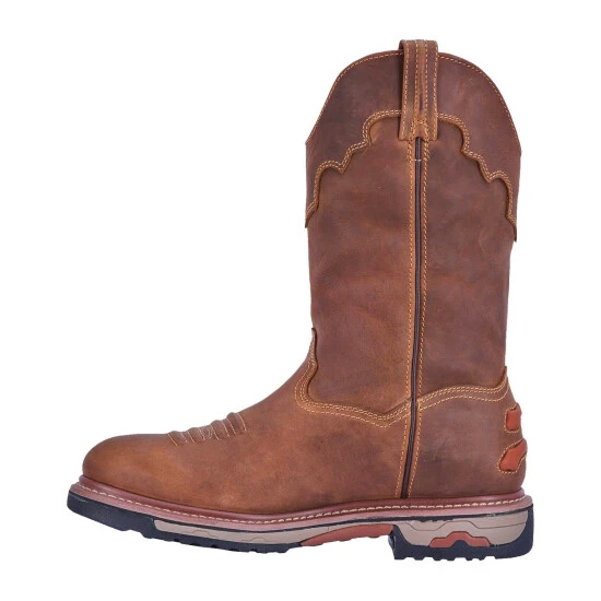 Deals ๐ฏ Dan Post Men's Journeyman Waterproof Work ๐ฅพ Boots - Round Toe Brown โ 5 Deals ๐ฏ Dan Post Men's Journeyman Waterproof Work ๐ฅพ Boots - Round Toe Brown โ - Image 3