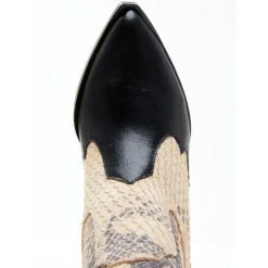 Best Sale 🔔 Dan Post 👩 Women's Snake Print Fashion Booties - Snip Toe Black ✔️ -western boots Shop unnamed file 836