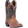 Best deal 🎁 Dan Post Boys' Rascal Western 🥾 Boots - Square Toe Brown ⭐ -western boots Shop unnamed file 838