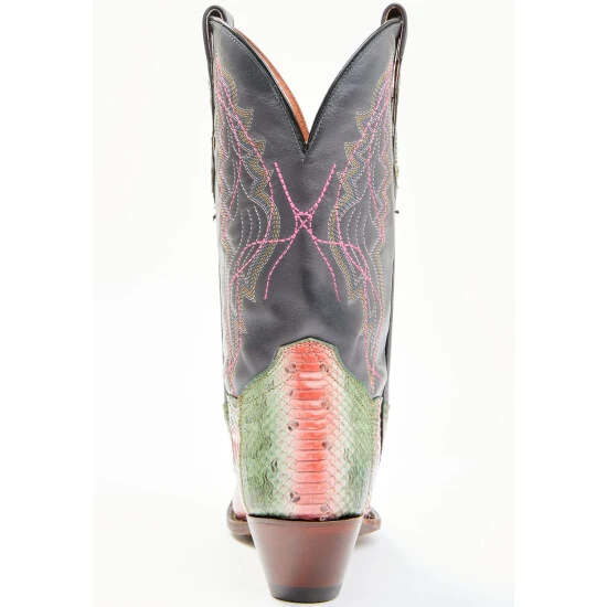 Brand new ❤️ Dan Post 👩 Women's Exotic Watersnake Skin Western 🥾 Boots - Broad Square Toe Green 🌟 7 Brand new ❤️ Dan Post 👩 Women's Exotic Watersnake Skin Western 🥾 Boots - Broad Square Toe Green 🌟 - Image 5