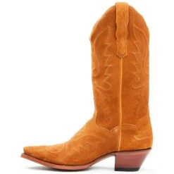 Discount 🌟 Dan Post 👩 Women's Tan Suede Western 🥾 Boots - Snip Toe Honey ❤️ -western boots Shop unnamed file 855