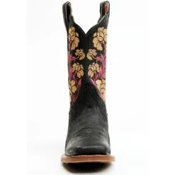 Discount 🛒 Dan Post 👩 Women's Asteria Floral Western 🥾 Boots - Square Toe Black 🔥 -western boots Shop unnamed file 87