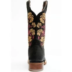 Discount 🛒 Dan Post 👩 Women's Asteria Floral Western 🥾 Boots - Square Toe Black 🔥 -western boots Shop unnamed file 88