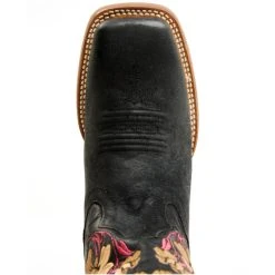Discount 🛒 Dan Post 👩 Women's Asteria Floral Western 🥾 Boots - Square Toe Black 🔥 -western boots Shop unnamed file 89
