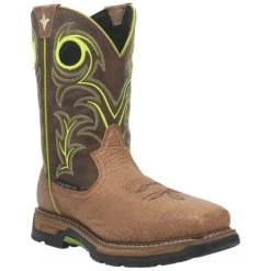 Best deal ๐ Dan Post Men's Storm's Eye Waterproof Western Work ๐ฅพ Boots Brown ๐