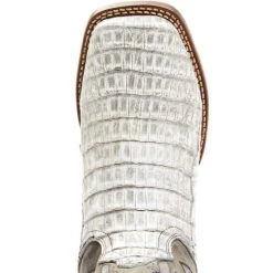 Best Sale 🎁 Dan Post Men's Charcoal Exotic Caiman Belly Western 🥾 Boots - Broad Square Toe Cream 👍 -western boots Shop unnamed file 964